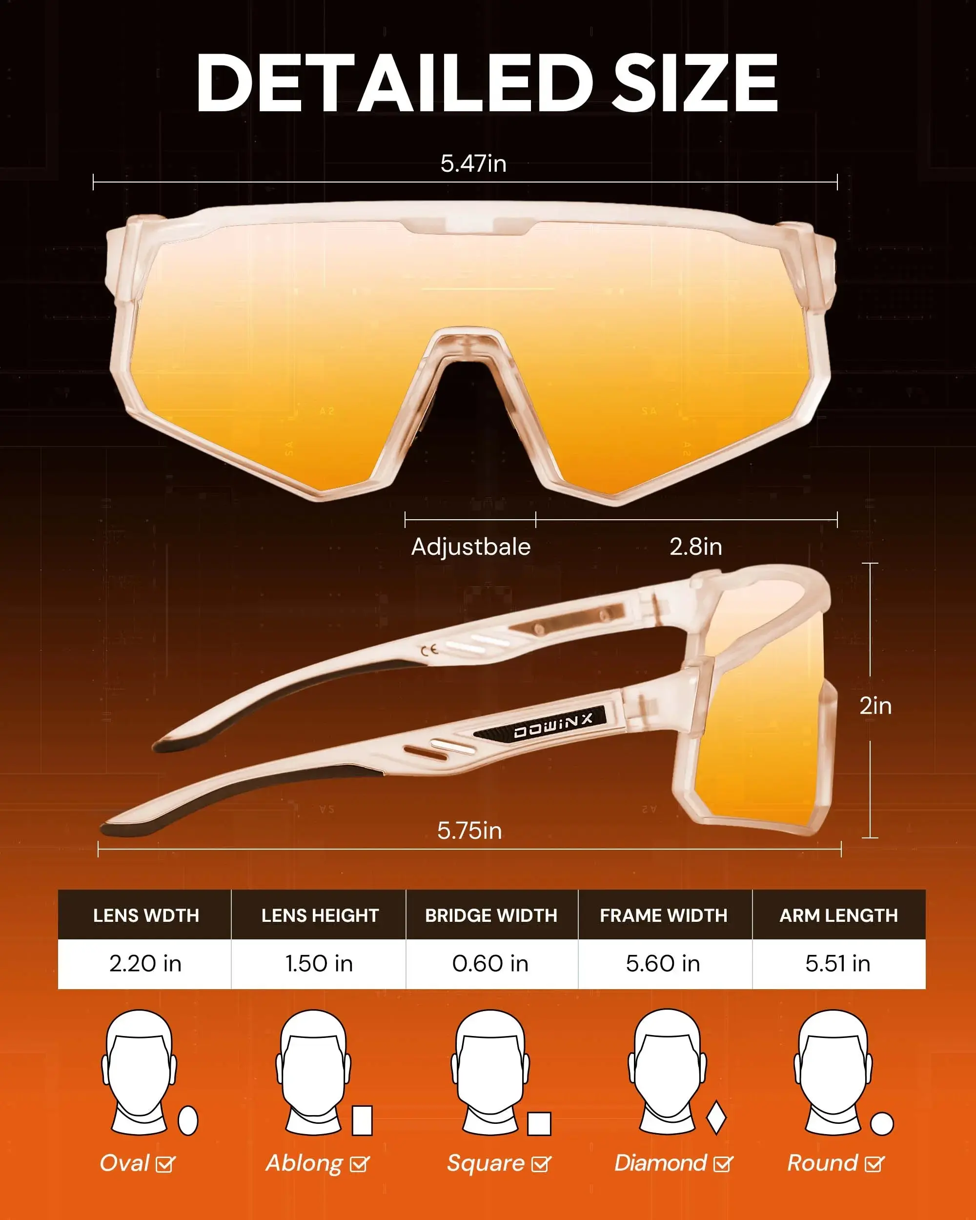 Dowinx Blue Light Gaming Glasses - Image 8