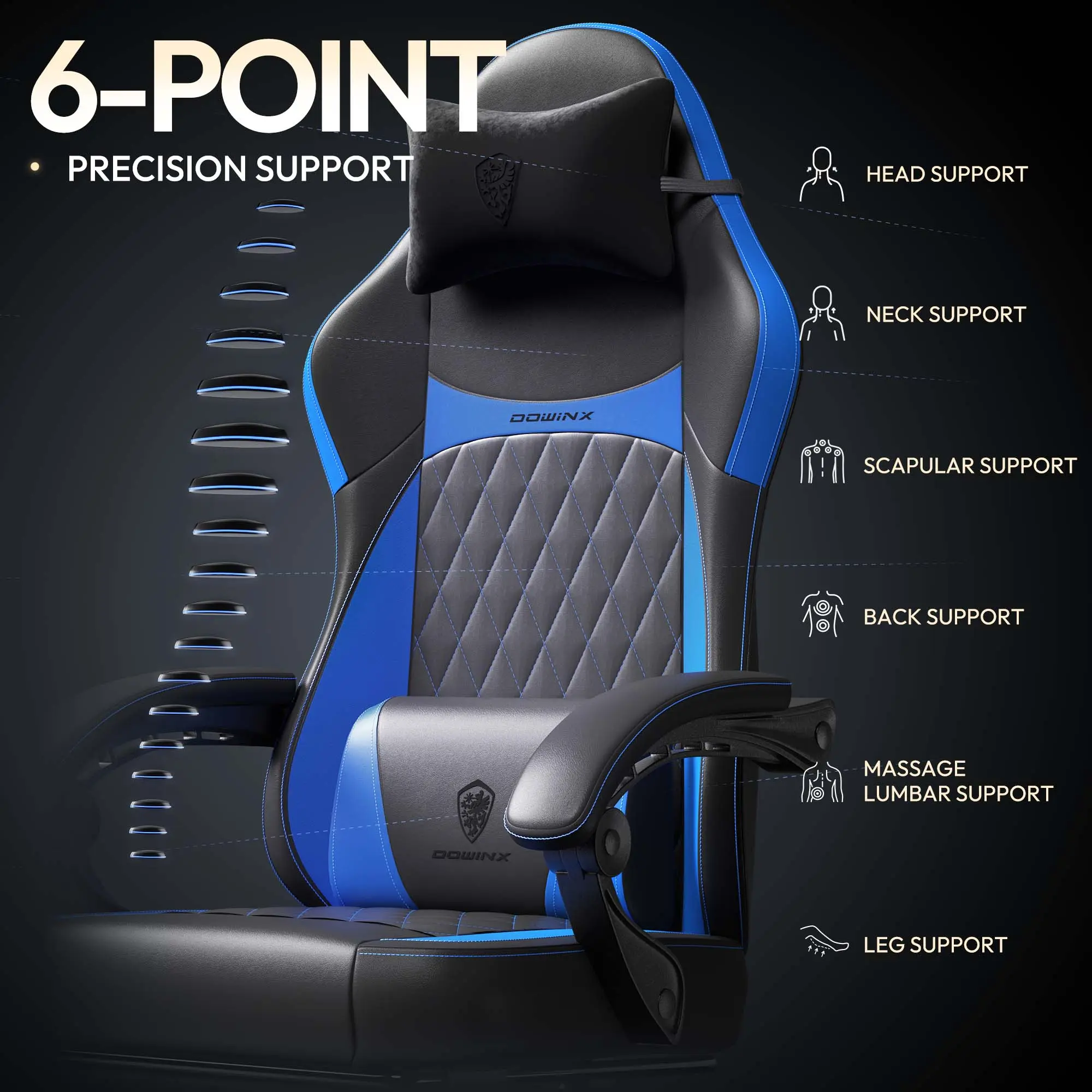 Dowinx Classic Series LS-6650A (Blue) - Image 4