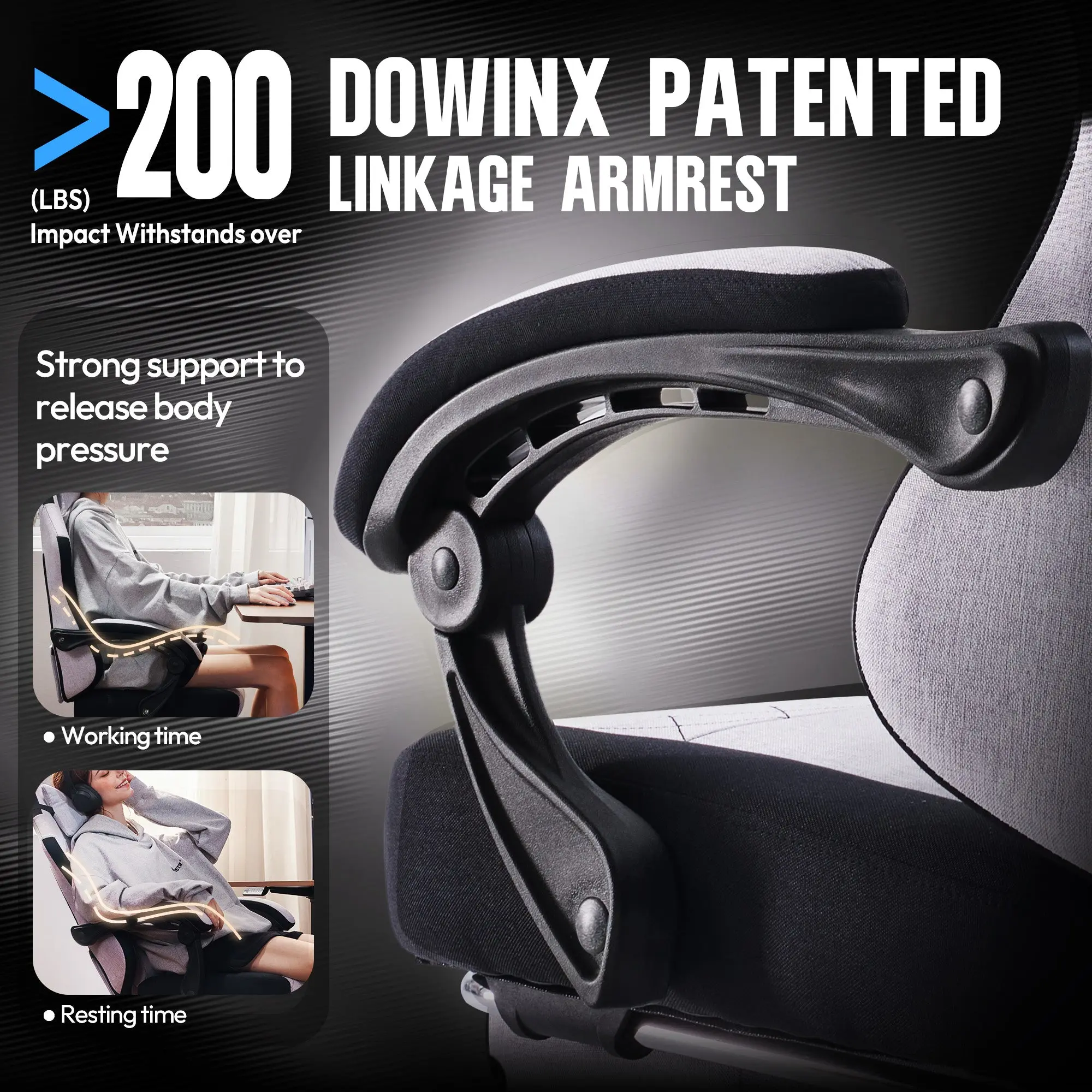 Dowinx Classic Series LS-6650F Grey - Image 6