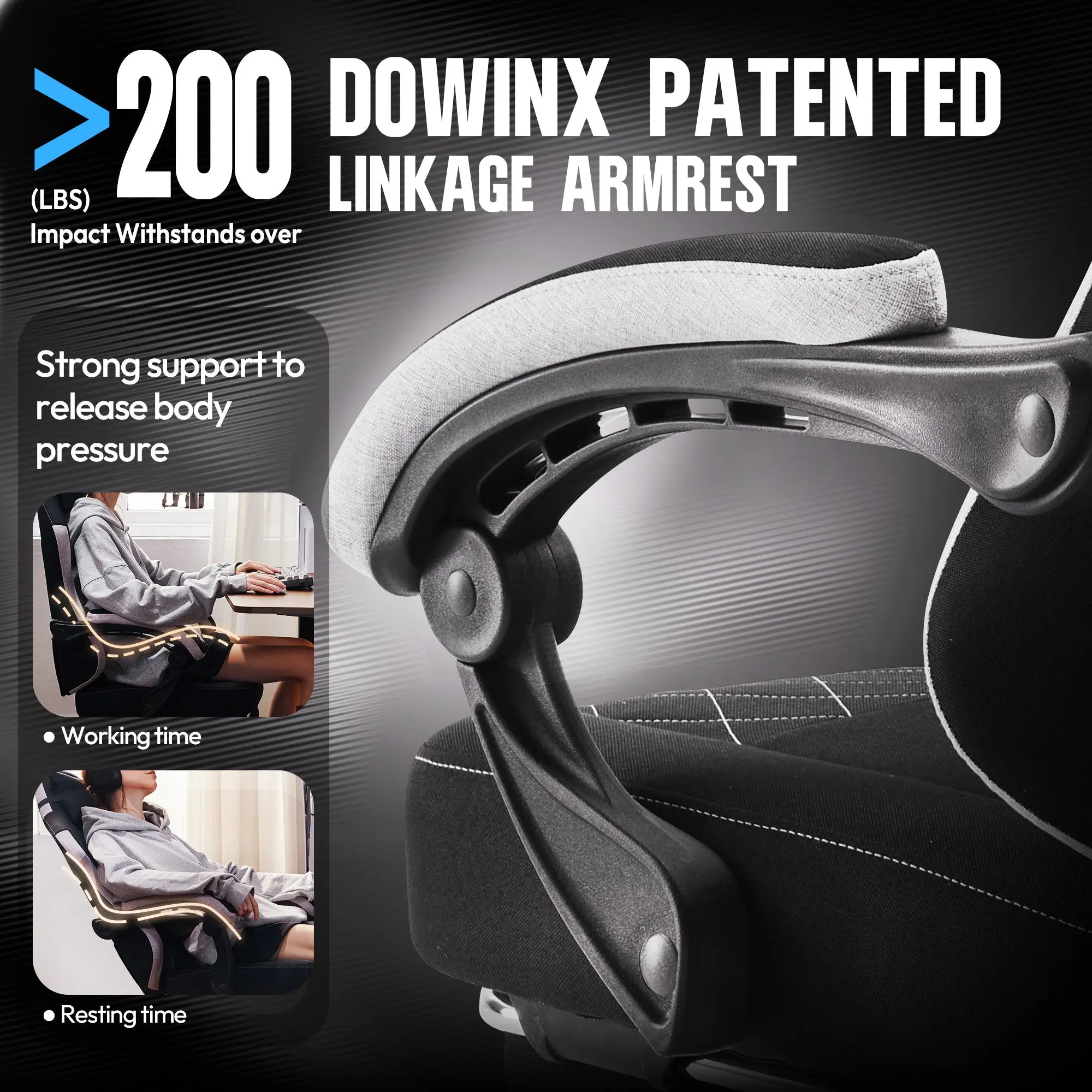 Dowinx Classic Series LS-6650F BLACK - Image 6