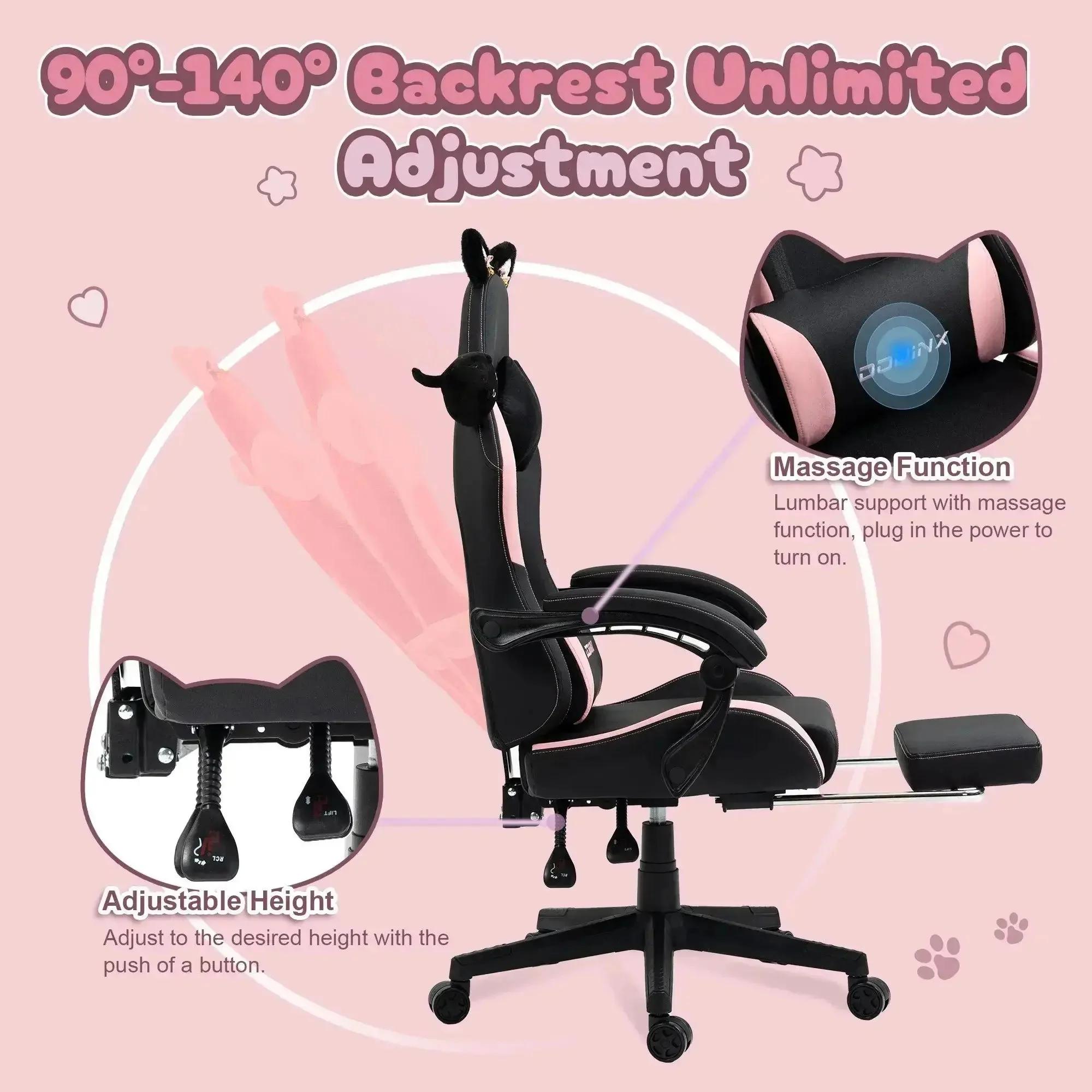 Dowinx Cute Series LS-6655 Black Cat - Image 4