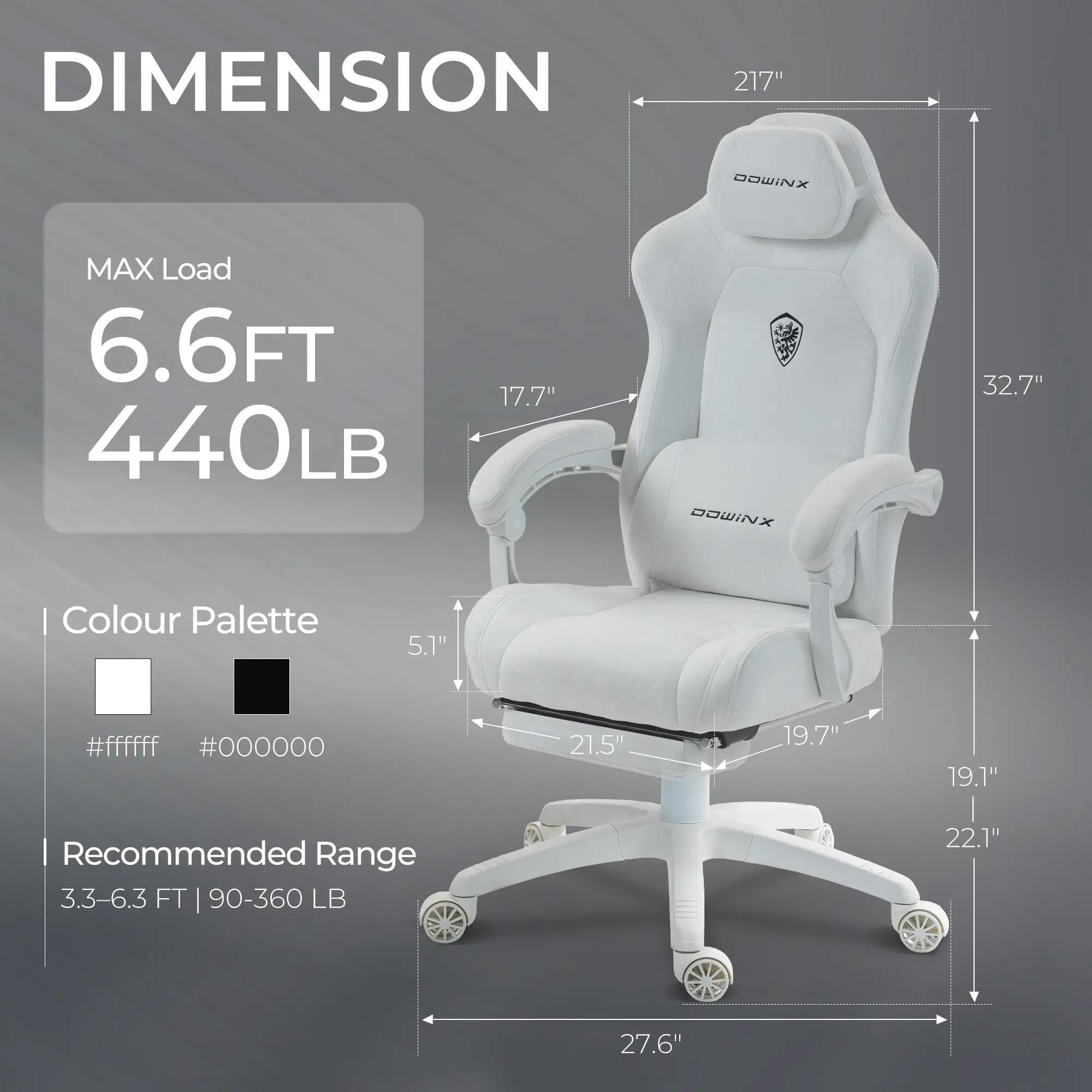 Dowinx Luxury Series Suede LS-66D68E White - Image 9
